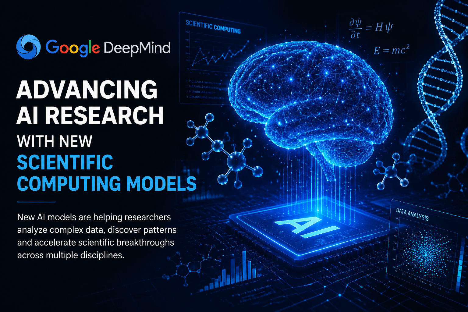 Google DeepMind Advances AI Research With New Scientific Computing Models