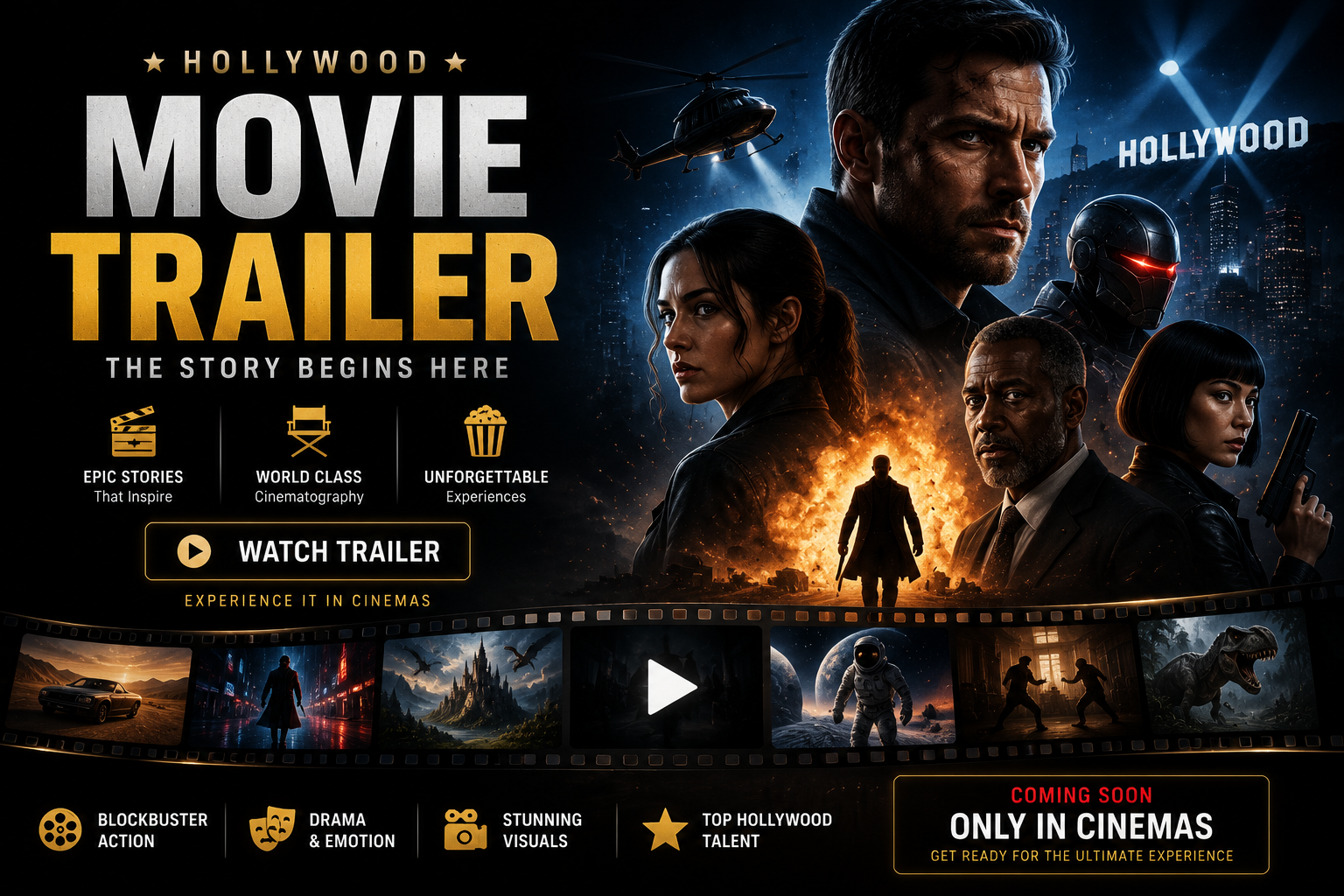 New Hollywood Movie Trailers and Cinema Releases