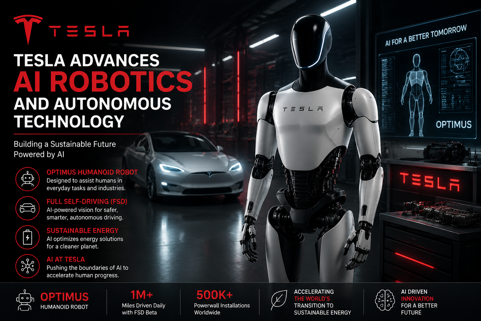 Tesla Advances AI Robotics and Autonomous Technology