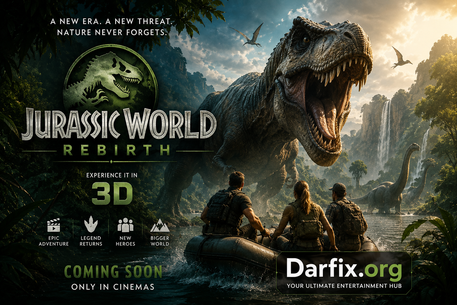 Jurassic World Rebirth Returns To A New Era Of Dinosaur Adventures - Darfix