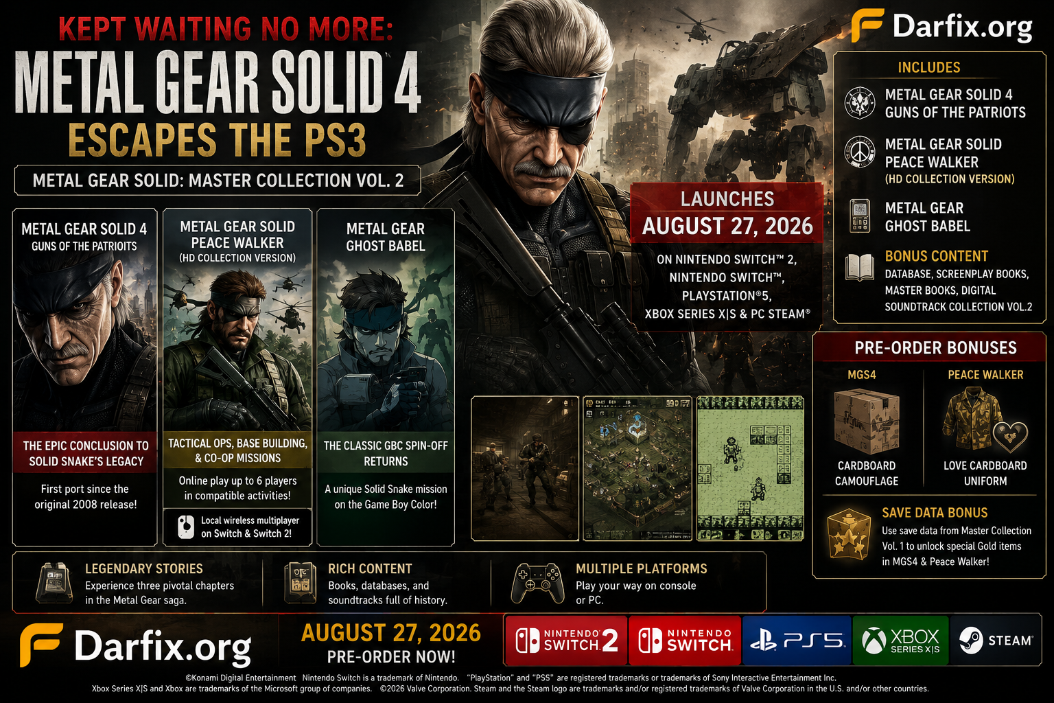 Kept Waiting No More: Metal Gear Solid 4 Escapes the PS3